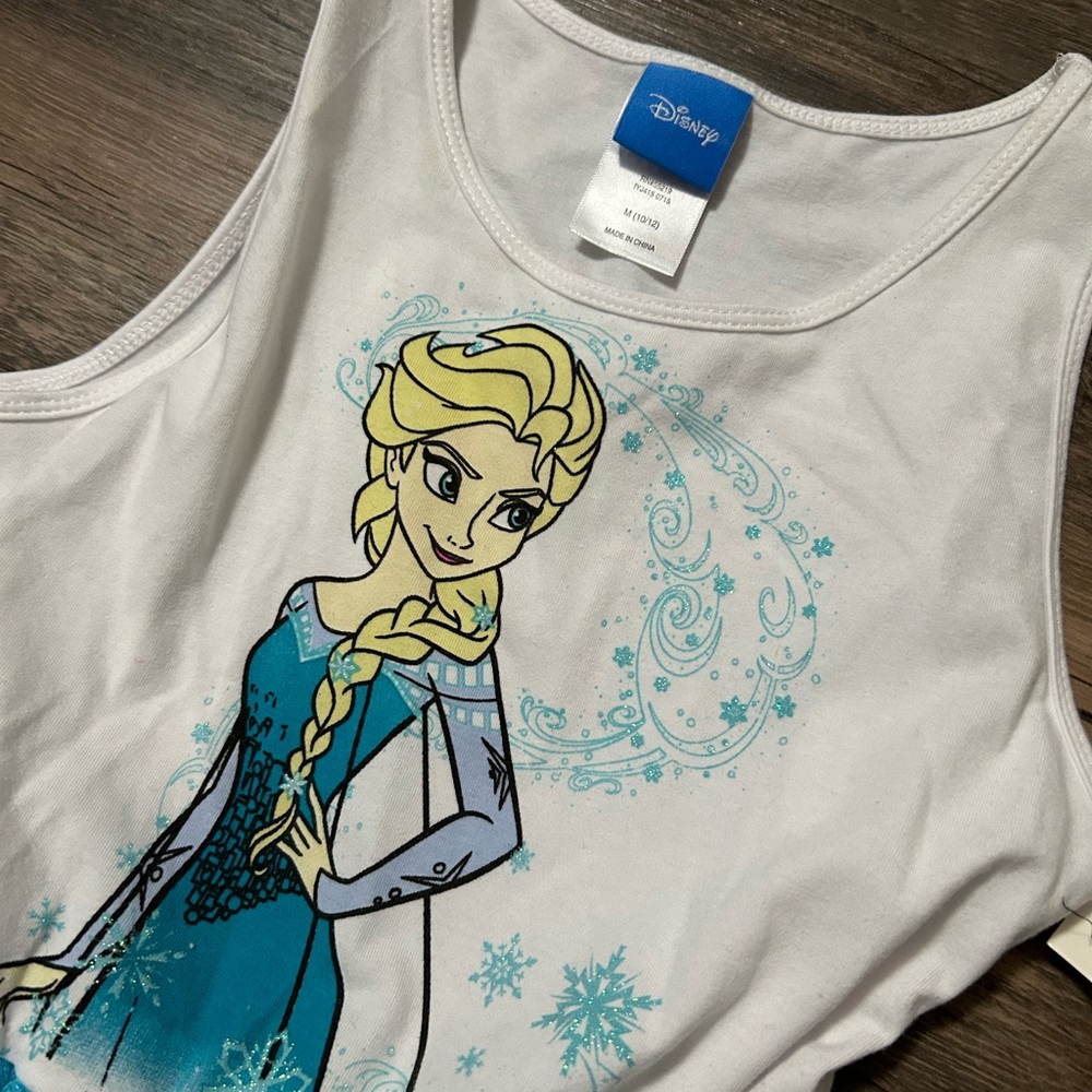 NWT Frozen Elsa Girls Dress M/L